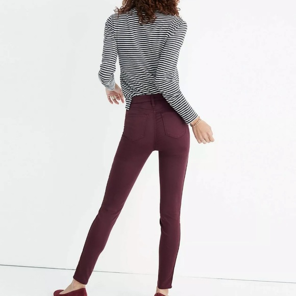 Madewell 10 inch high rise skinny 25 inch - Picture 3 of 9